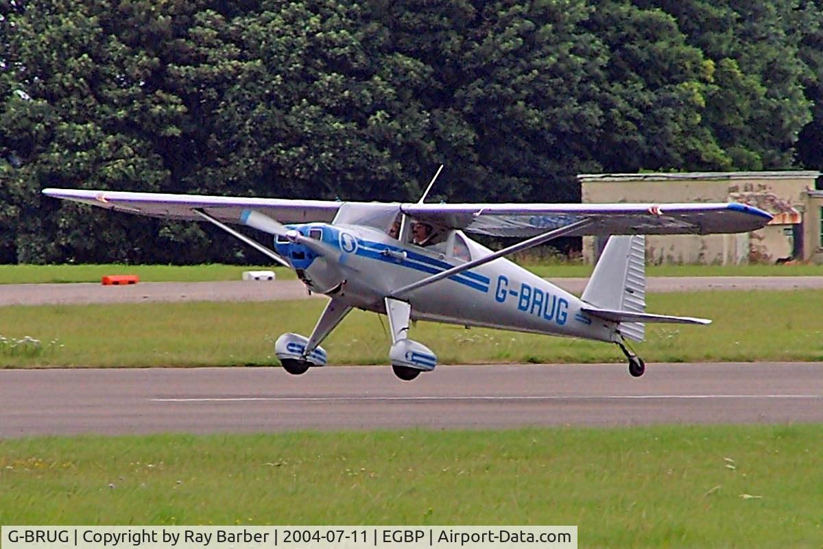 G-BRUG, 1946 Luscombe 8E Silvaire C/N 4462, Luscombe 8E Silvaire [4462] Kemble~G 11/07/2004
