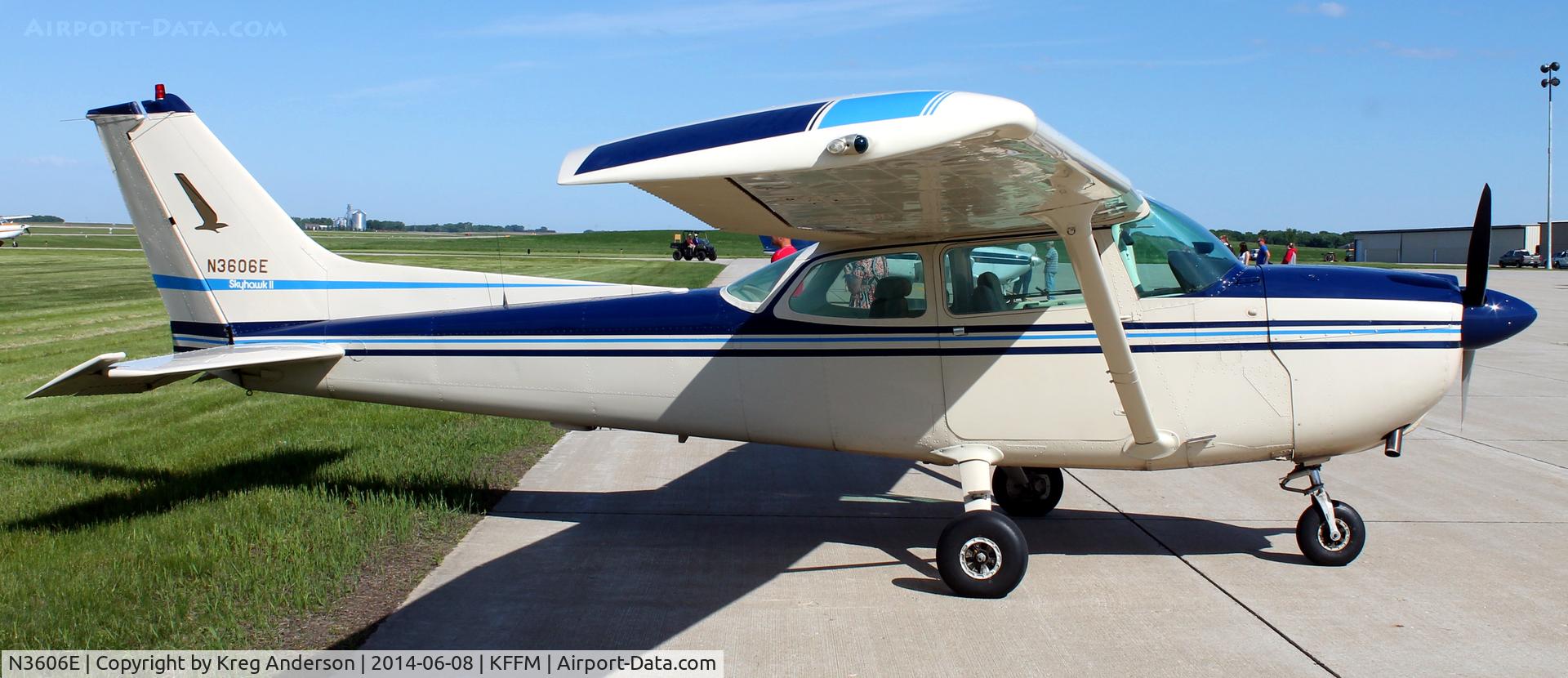 N3606E, 1978 Cessna 172N C/N 17271604, 2014 EAA Chapter 1174 Fly-in Breakfast
