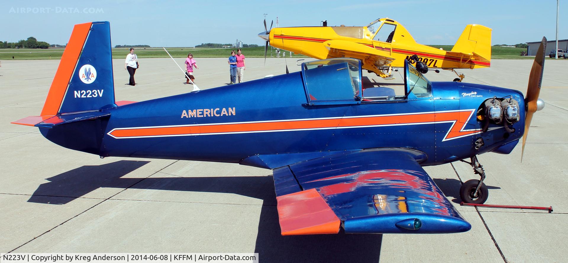 N223V, 1950 Mooney M-18C C/N 223, 2014 EAA Chapter 1174 Fly-in Breakfast