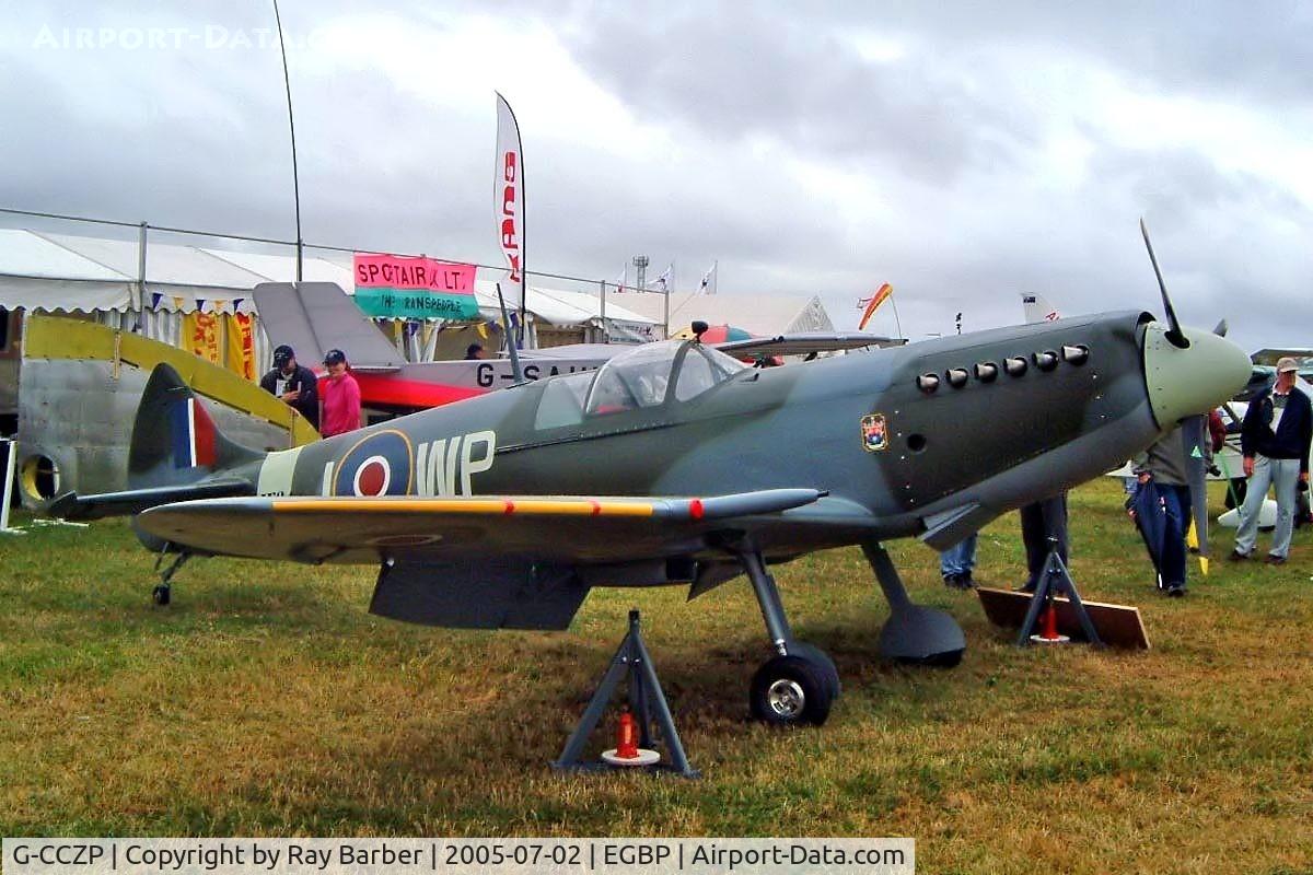 G-CCZP, 2005 Supermarine Aircraft Spitfire Mk.26 C/N PFA 324-14062, Supermarine Aircraft Spitfire Mk.26 [PFA 324-14062] Kemble~G 02/07/2005