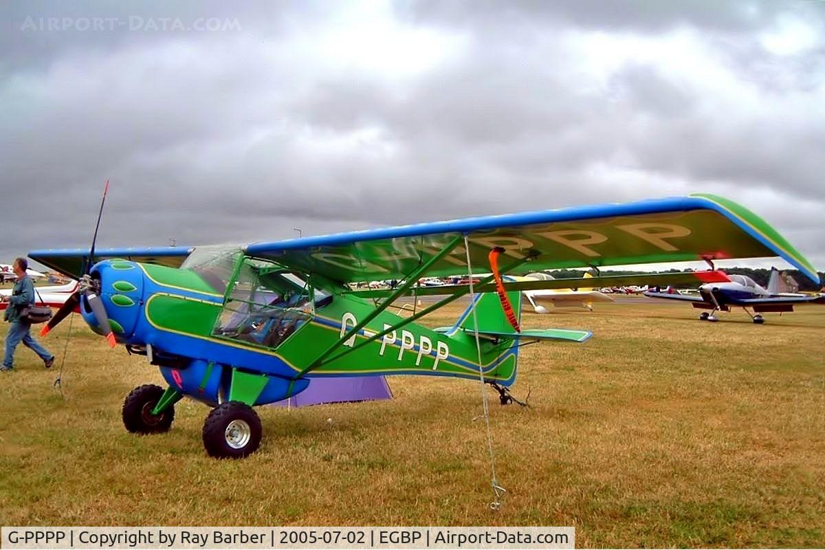 G-PPPP, 1991 Denney Kitfox Mk3 C/N PFA 172-11830, Denney Kitfox Mk.III [PFA 172-11830] Kemble~G 02/07/2005