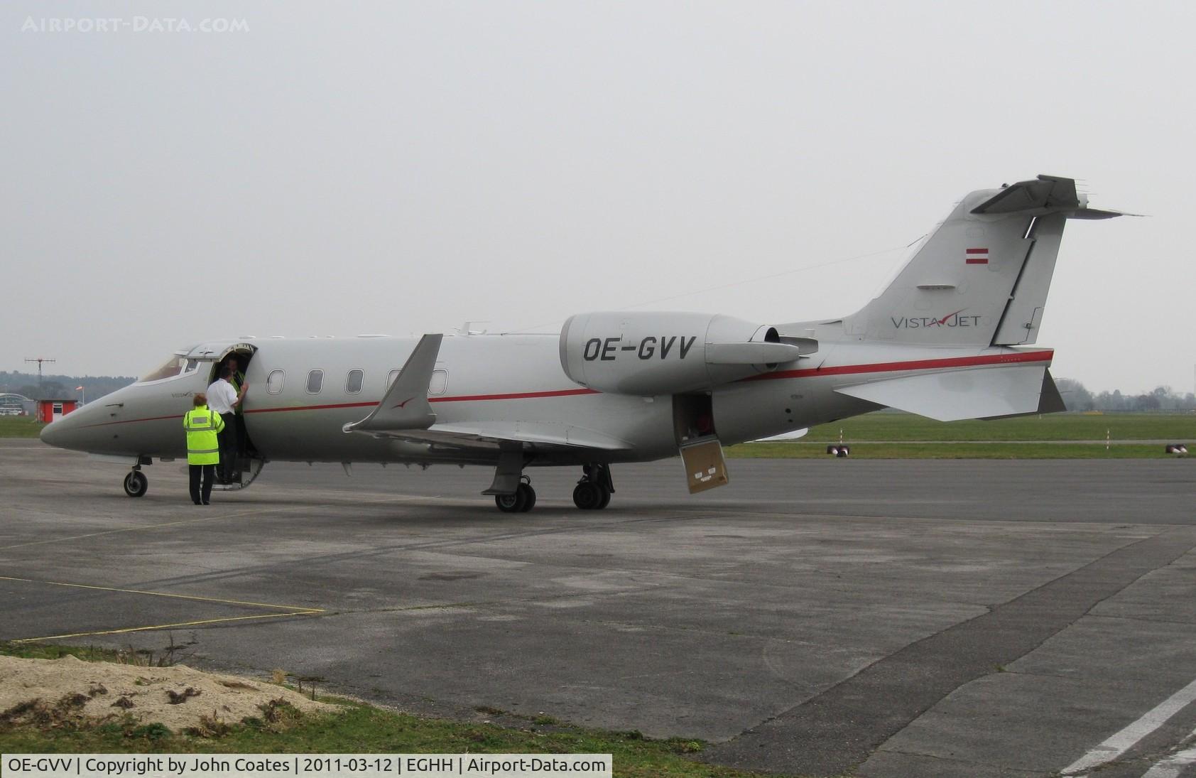 OE-GVV, 2008 Learjet 60 C/N 60-364, At Sigs