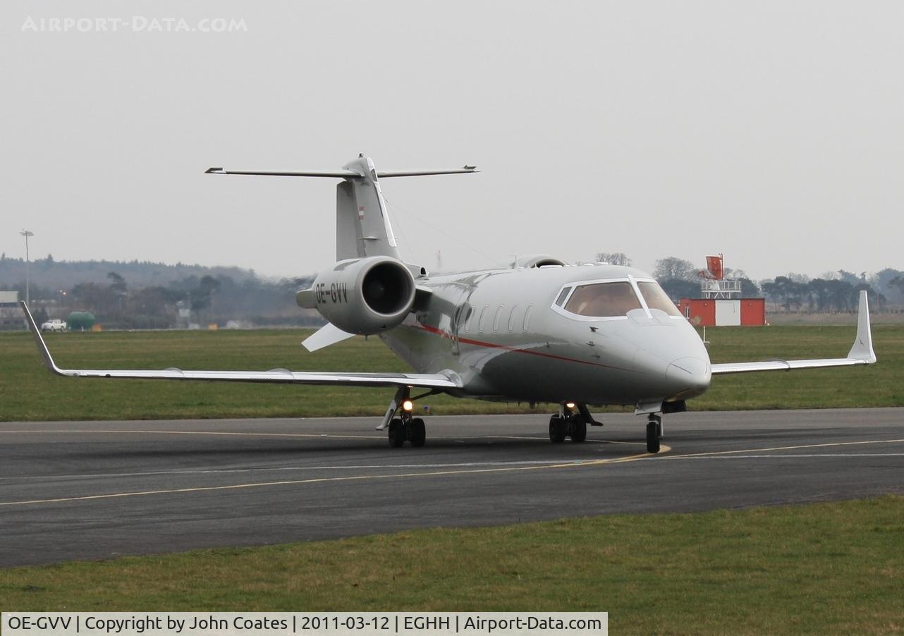 OE-GVV, 2008 Learjet 60 C/N 60-364, Arriving Sigs
