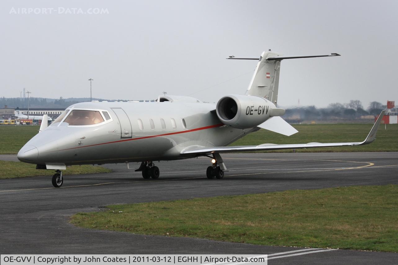OE-GVV, 2008 Learjet 60 C/N 60-364, At Sigs