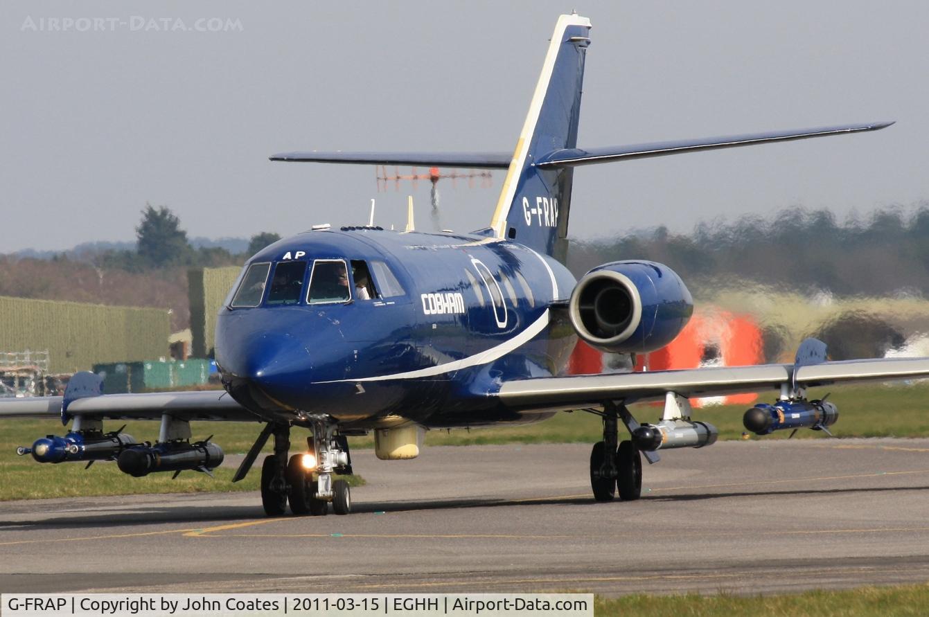 G-FRAP, 1969 Dassault Falcon 20DC C/N 207, Taxiing