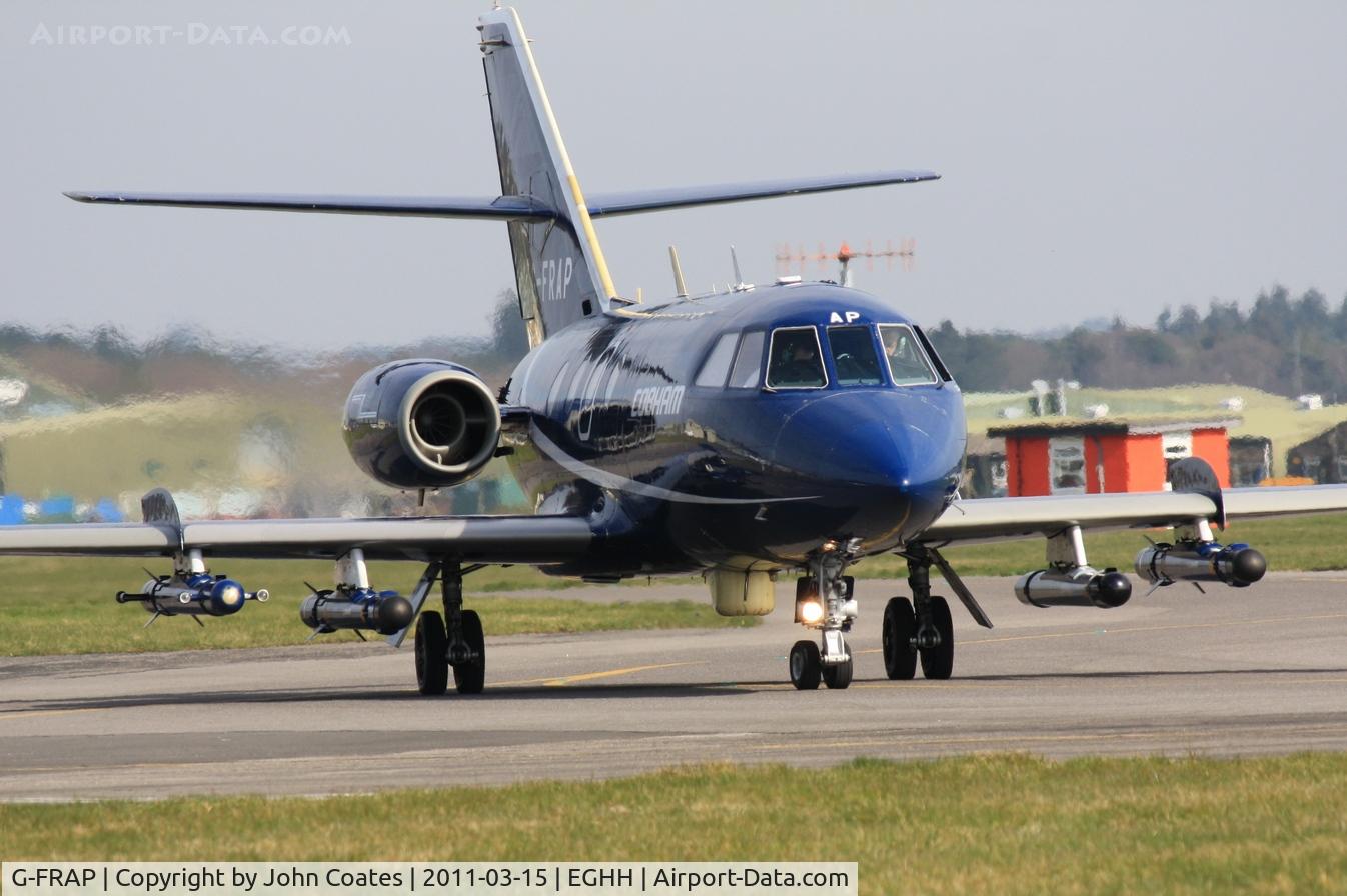 G-FRAP, 1969 Dassault Falcon 20DC C/N 207, Taxiing