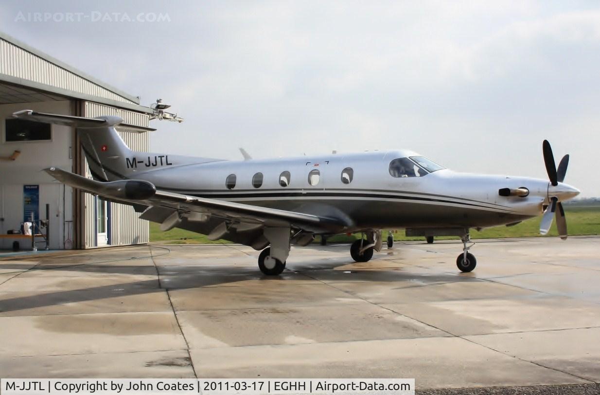 M-JJTL, 2009 Pilatus PC-12/47E C/N 1126, At Pilatus Centre