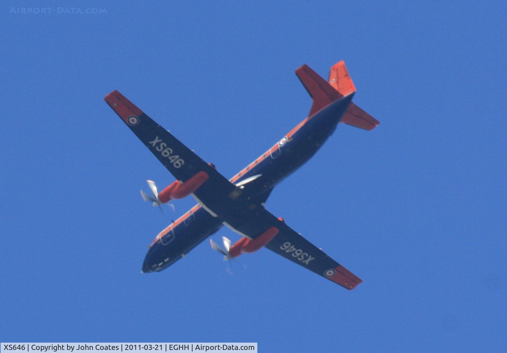 XS646, 1967 Hawker Siddeley HS-780 Andover C1 C/N Set 30, Training