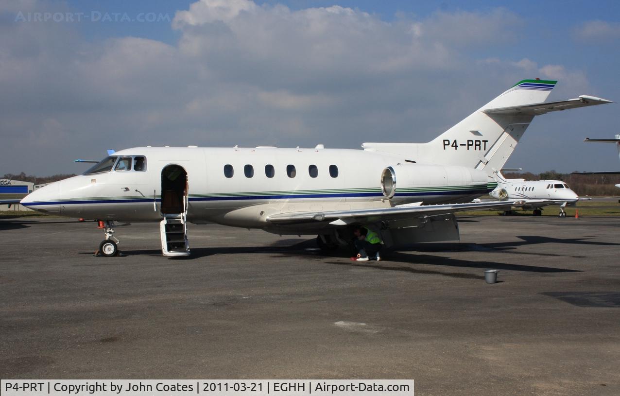 P4-PRT, 2004 Raytheon Hawker 800XP C/N 258682, At JETS