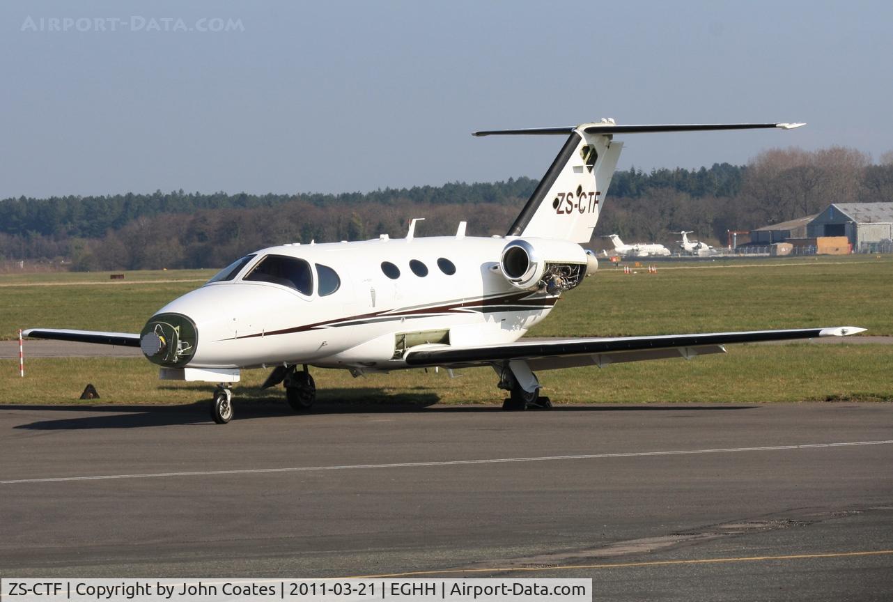 ZS-CTF, 2008 Cessna 510 Citation Mustang Citation Mustang C/N 510-0060, At CSE