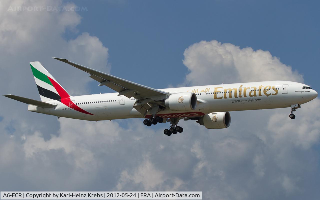 A6-ECR, 2009 Boeing 777-31H/ER C/N 35592, Emirates