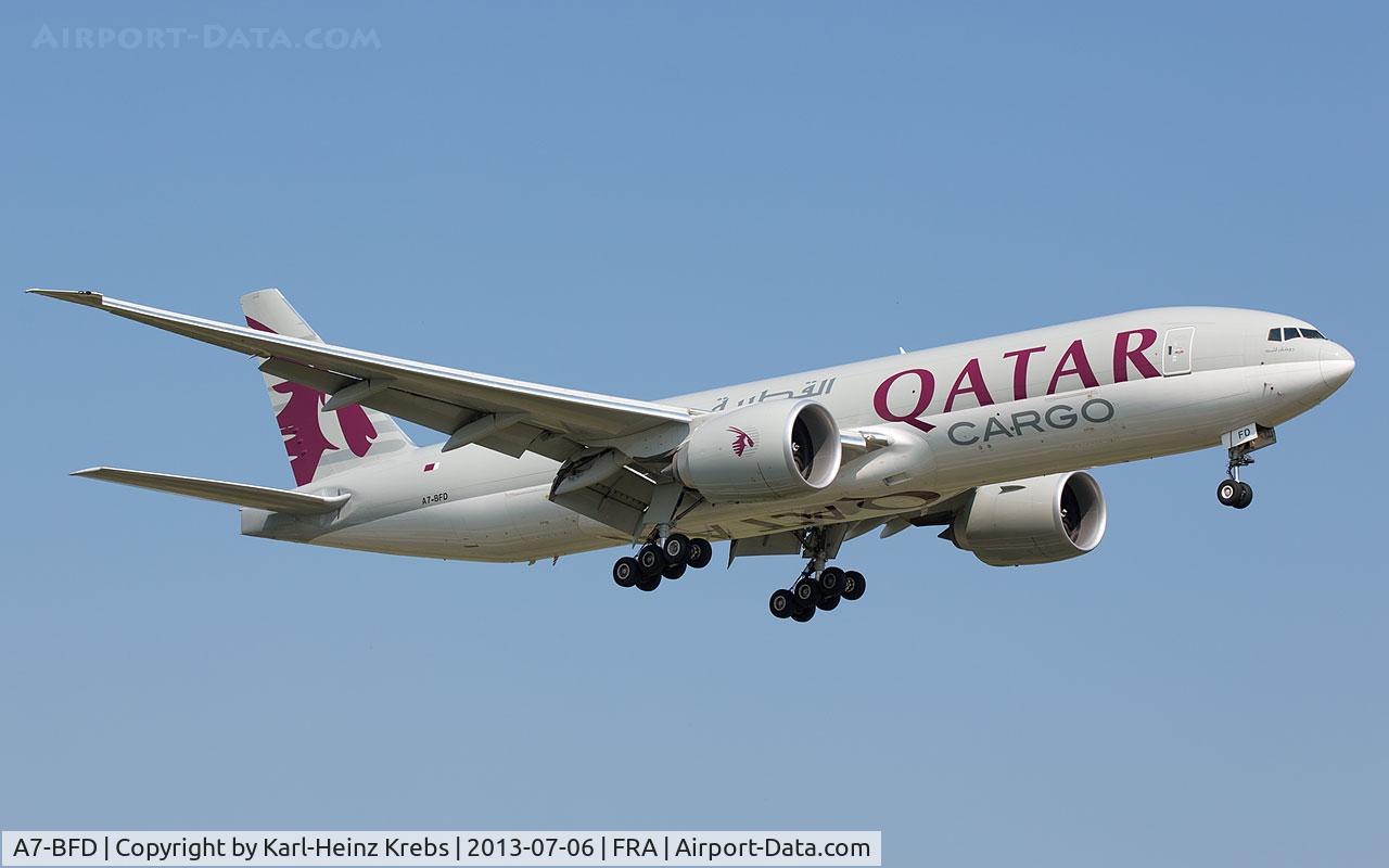 A7-BFD, 2012 Boeing 777-FDZ C/N 41427, Qatar Cargo