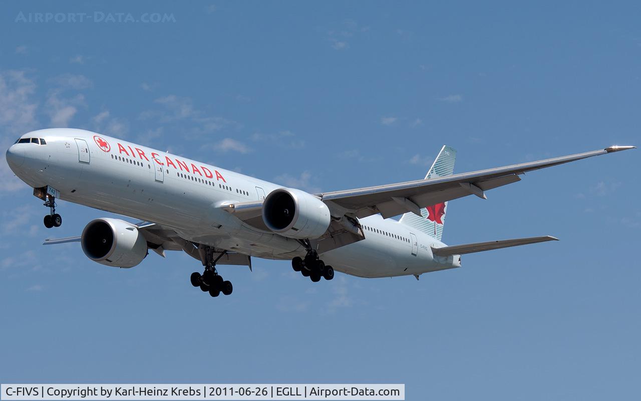 C-FIVS, 2009 Boeing 777-333/ER C/N 35784, Air Canada