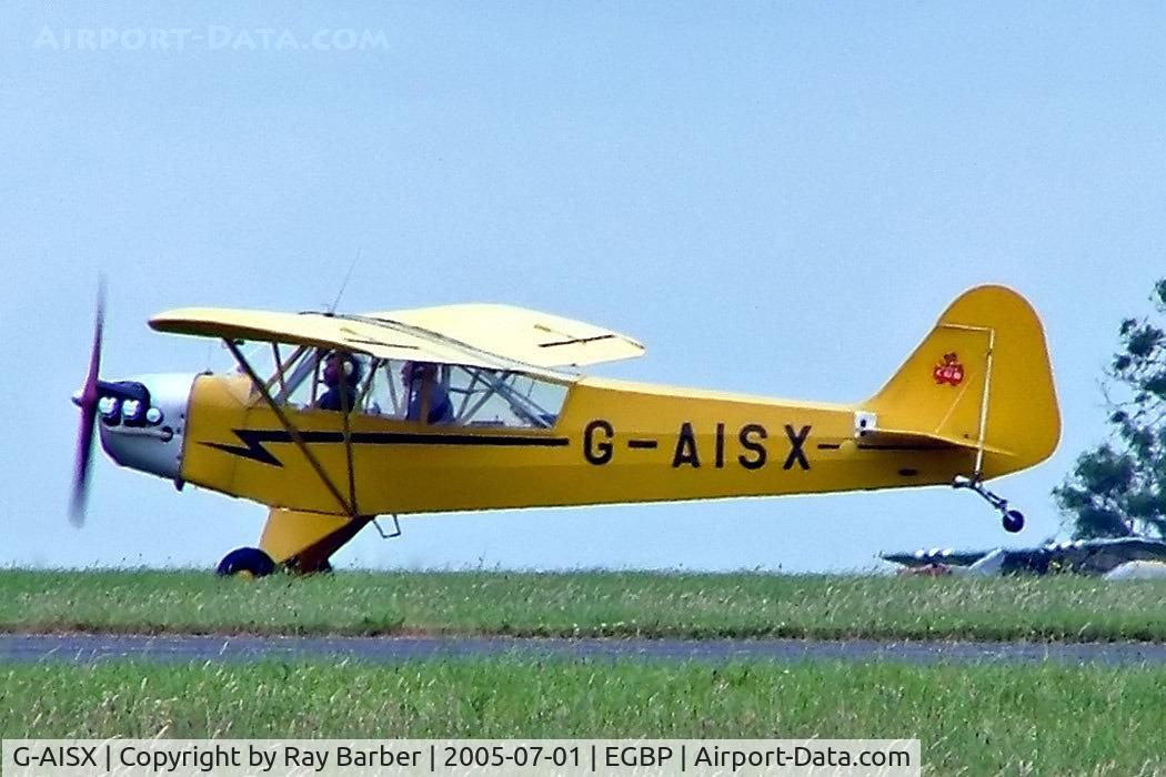 G-AISX, 1943 Piper L-4H Grasshopper (J3C-65D) C/N 11663, Piper L-4H Grasshopper [11663] Kemble~G 01/07/2005
