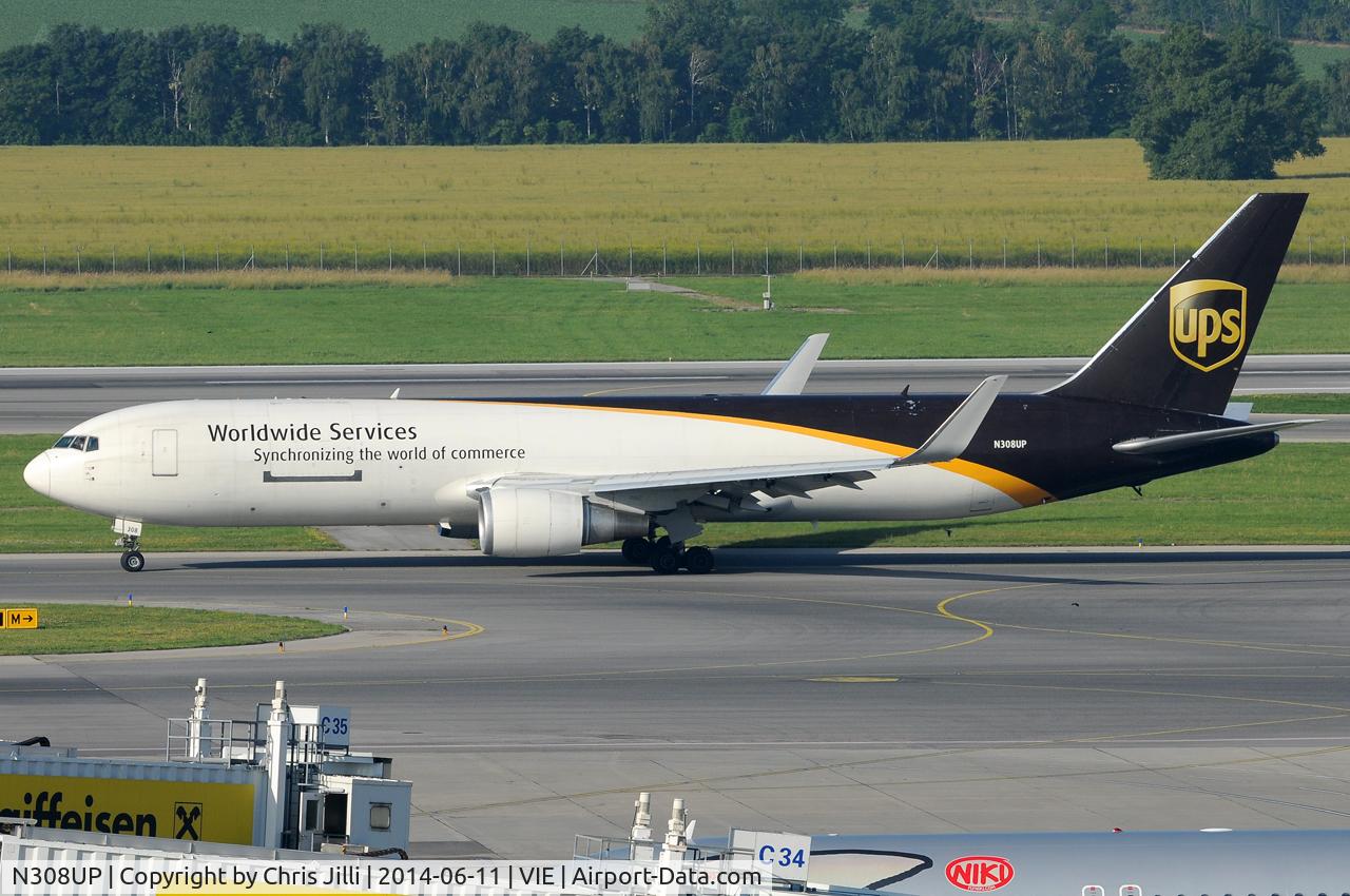 N308UP, 1996 Boeing 767-34AF C/N 27761, UPS - United Parcel Service