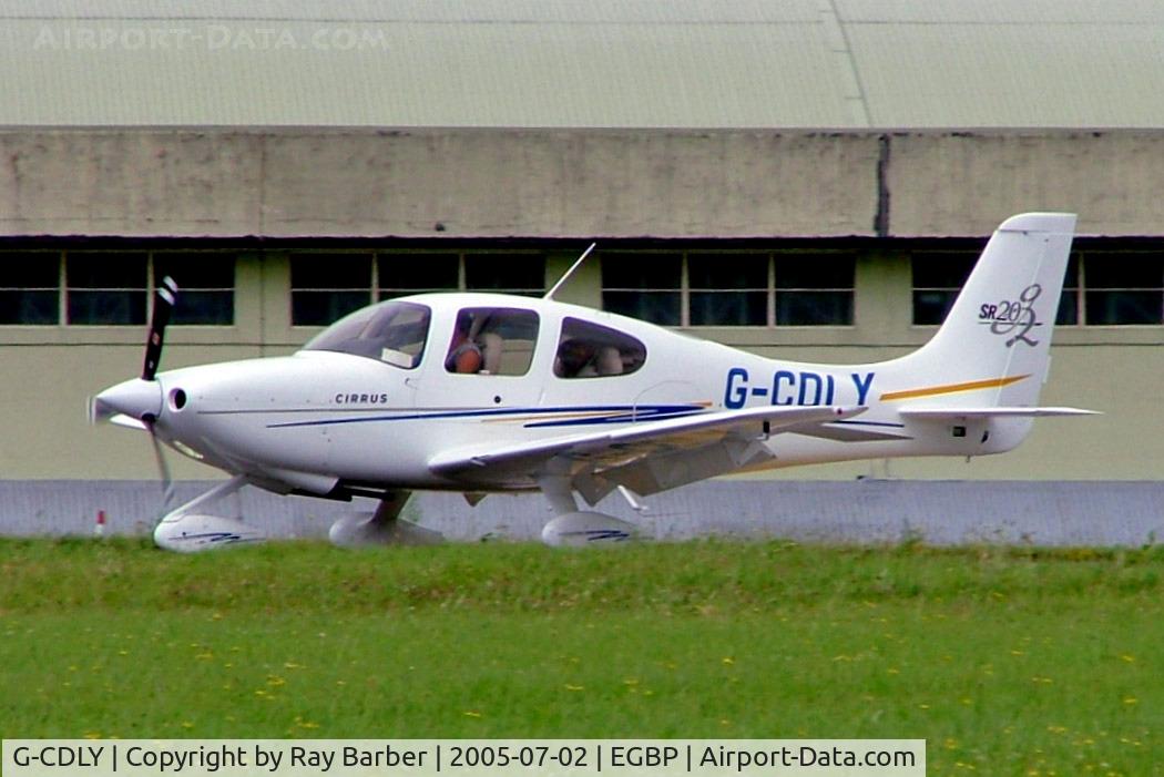G-CDLY, 2005 Cirrus SR20 G2 C/N 1519, Cirrus Design SR-20G2 [1519] Kemble~G 02/07/2005