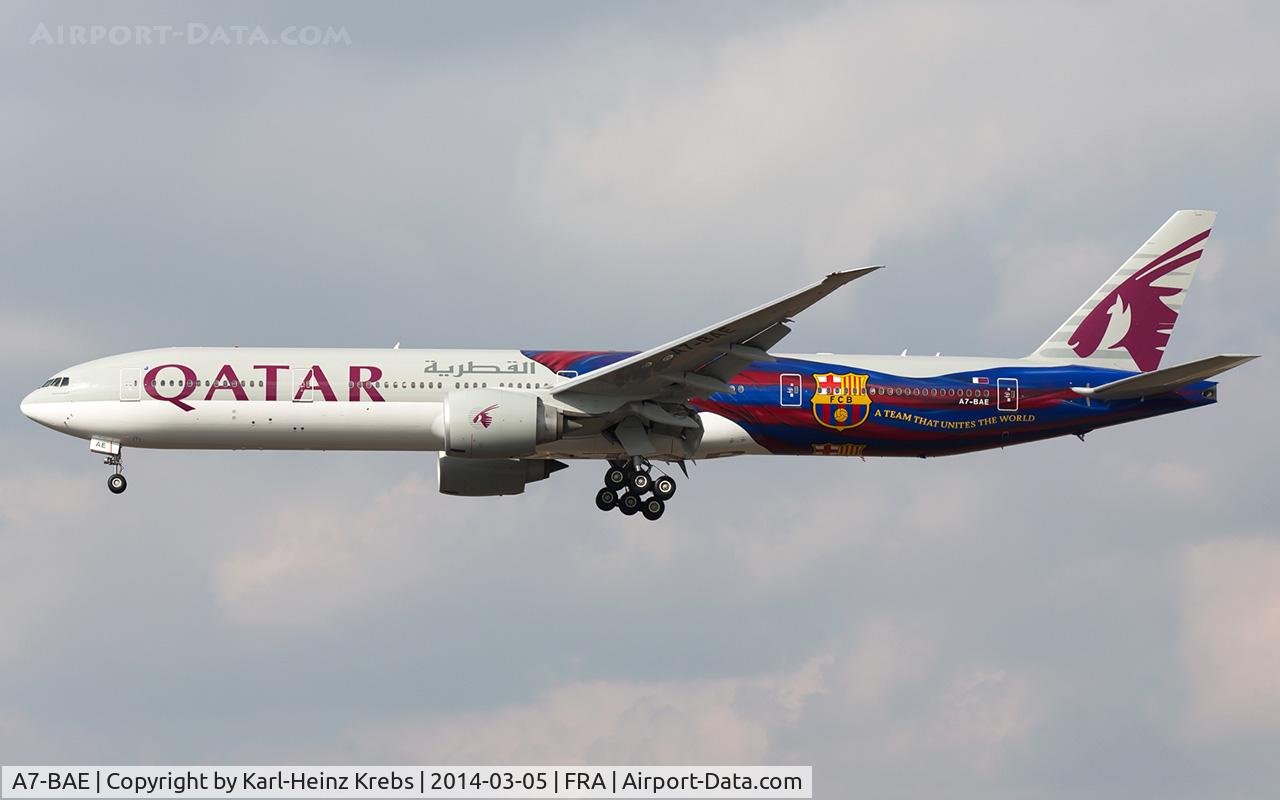 A7-BAE, 2009 Boeing 777-3DZ/ER C/N 36104, Qatar special color