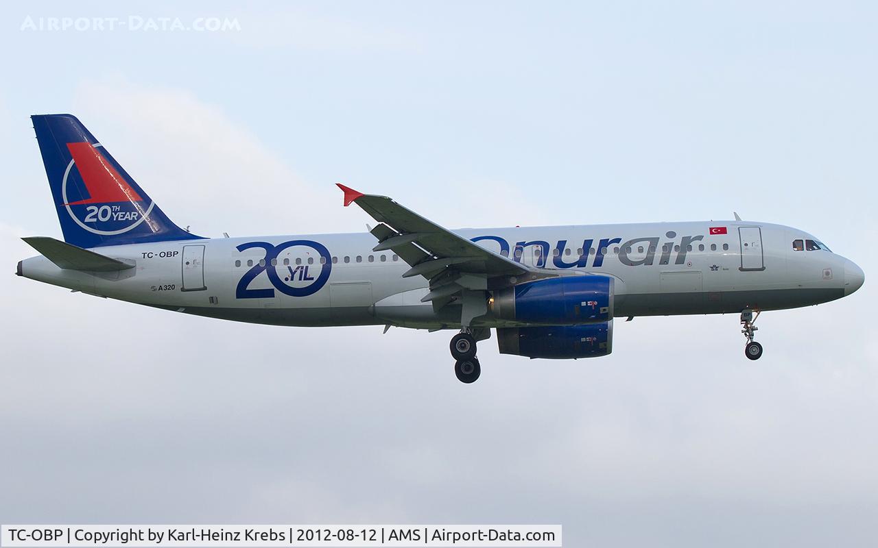 TC-OBP, 1994 Airbus A320-232 C/N 496, Onur Air special color