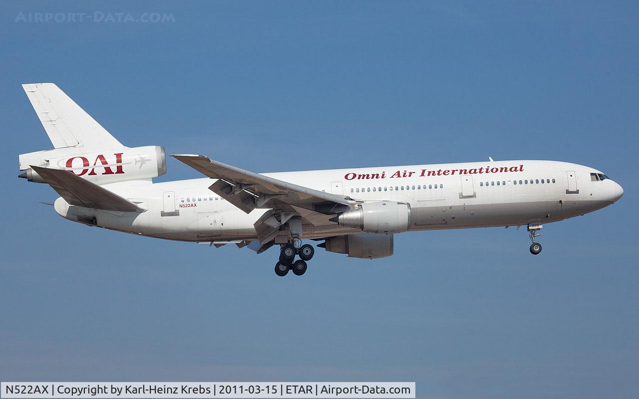N522AX, 1988 McDonnell Douglas DC-10-30 C/N 48315, Omni Air International