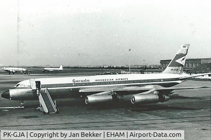 PK-GJA, 1961 Convair CV-990-30A-5 Coronado C/N 30-10-3, Around 1965 at Schiphol
