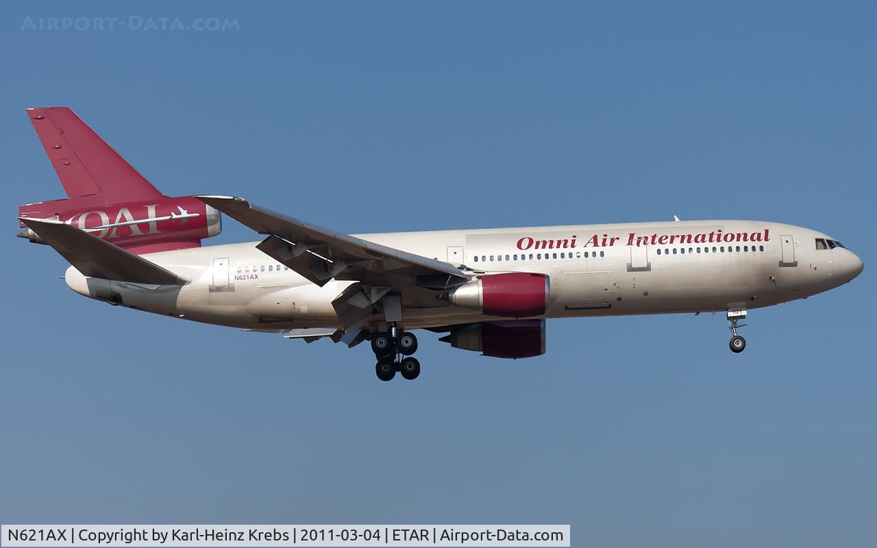 N621AX, 1988 McDonnell Douglas DC-10-30 C/N 48319, Omni Air International