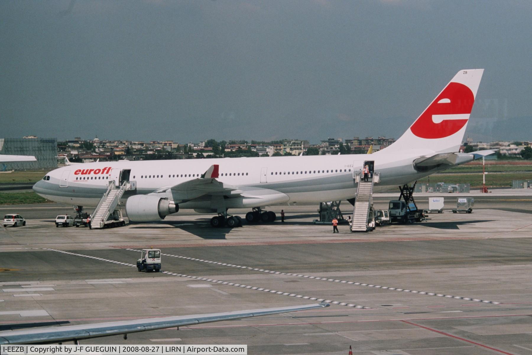 I-EEZB, 2000 Airbus A330-223 C/N 364, I-EEZB at Naples-Capodichino airport.