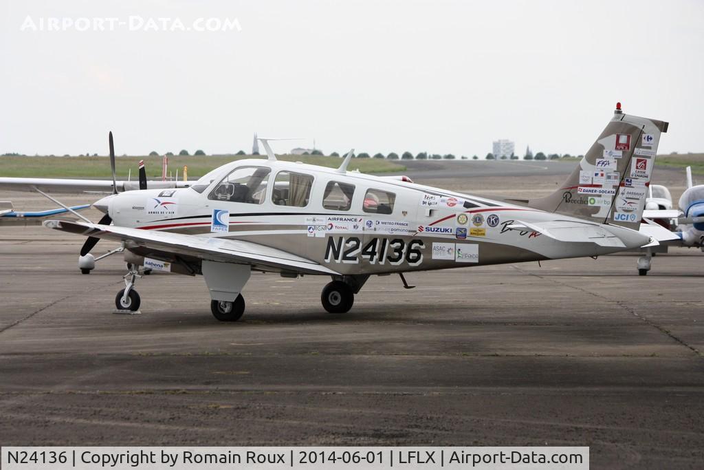 N24136, 1978 Beech A36 Bonanza 36 C/N E-1233, Parked