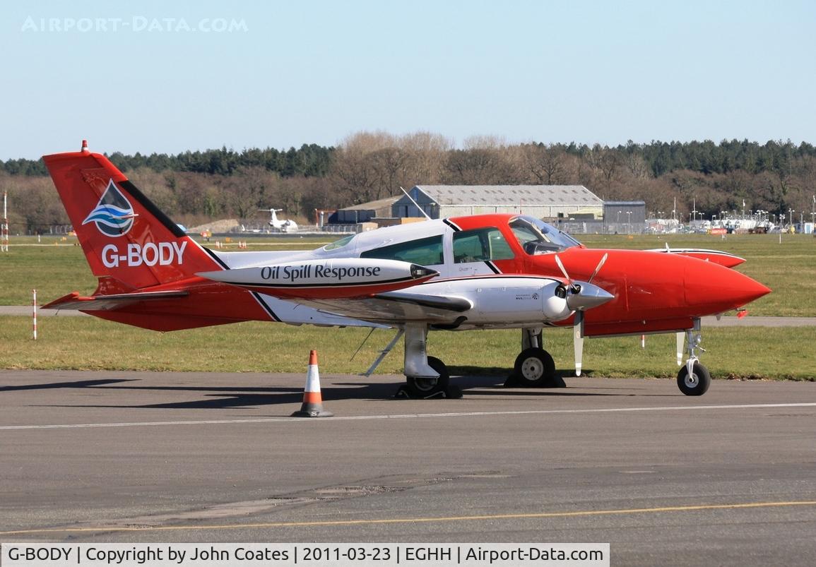 G-BODY, 1979 Cessna 310R C/N 310R-1503, At CSE