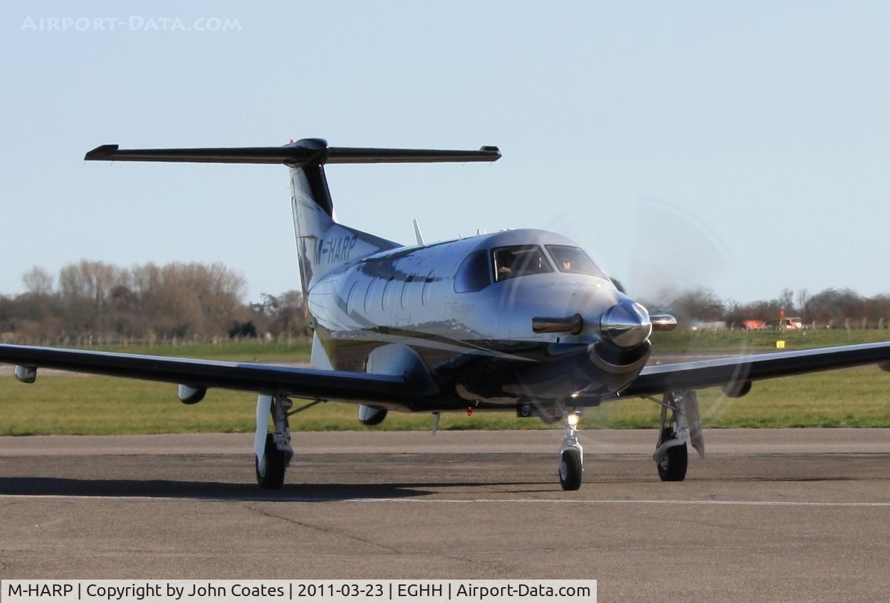 M-HARP, 2011 Pilatus PC-12/47E C/N 1257, Arriving