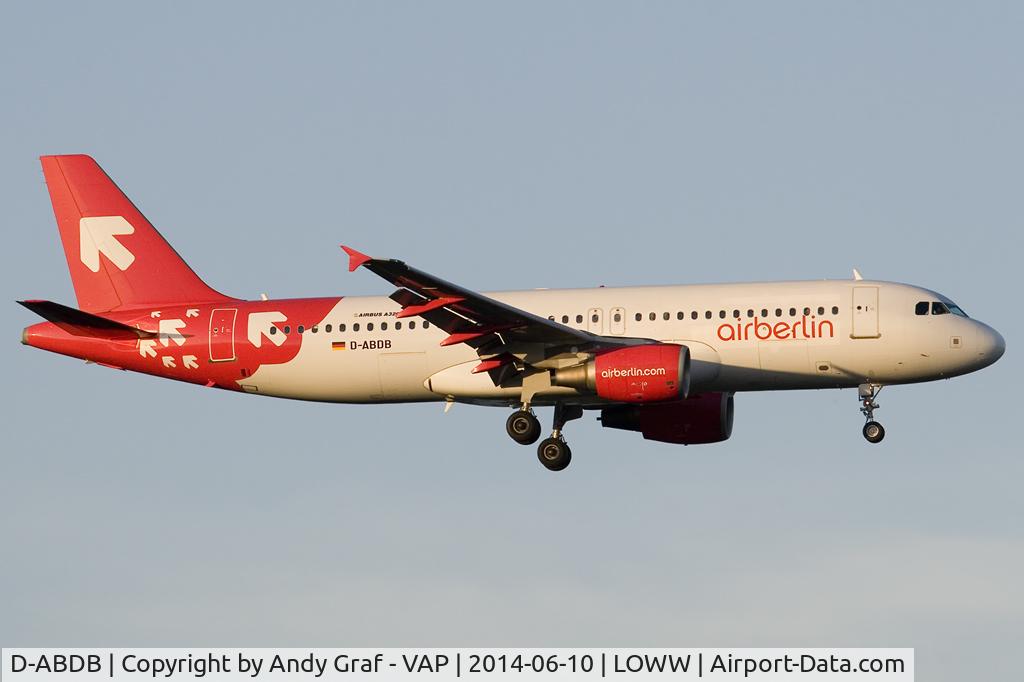 D-ABDB, 2005 Airbus A320-214 C/N 2619, Air Berlin A320