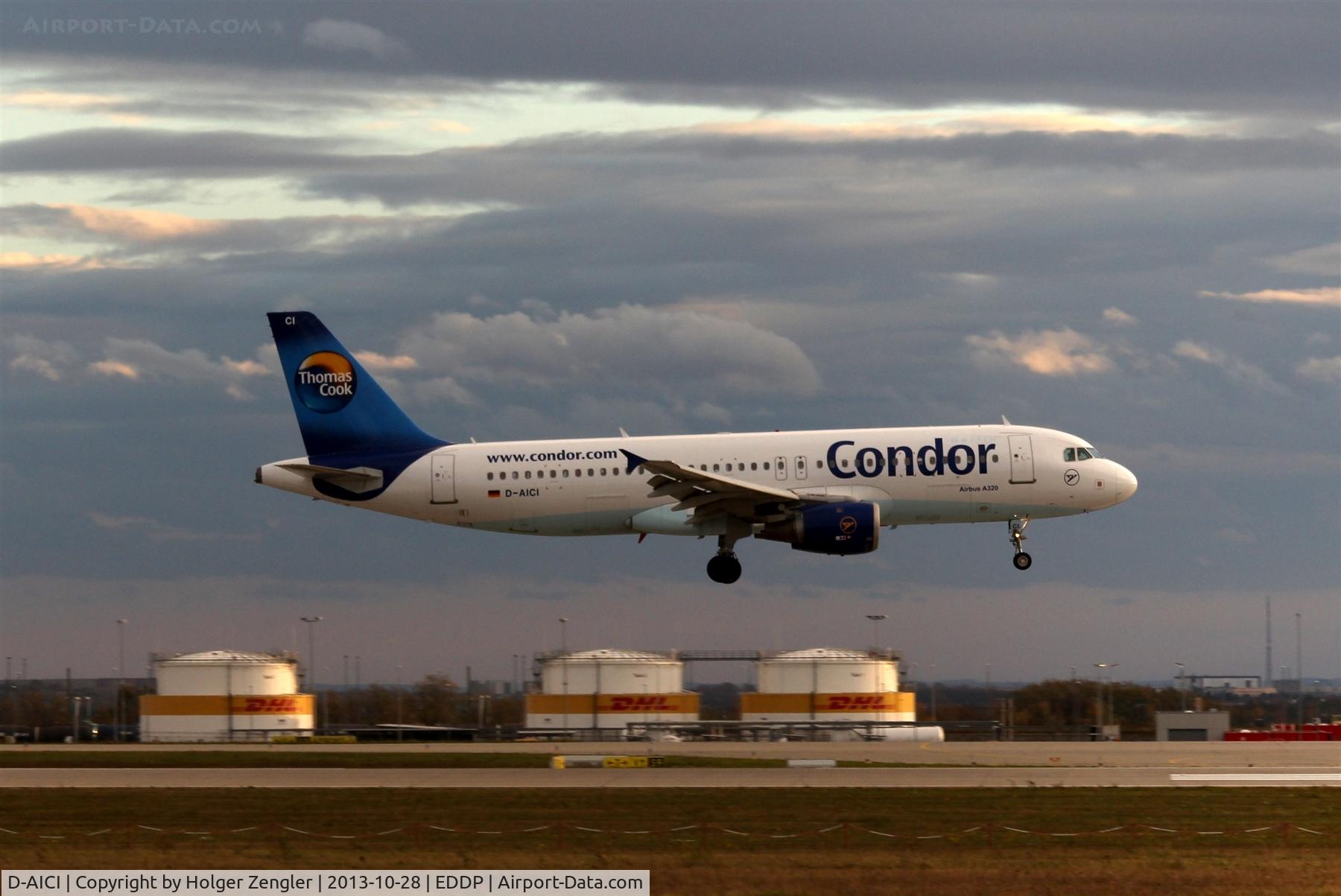 D-AICI, 2000 Airbus A320-212 C/N 1381, Arrival on rwy 26L...