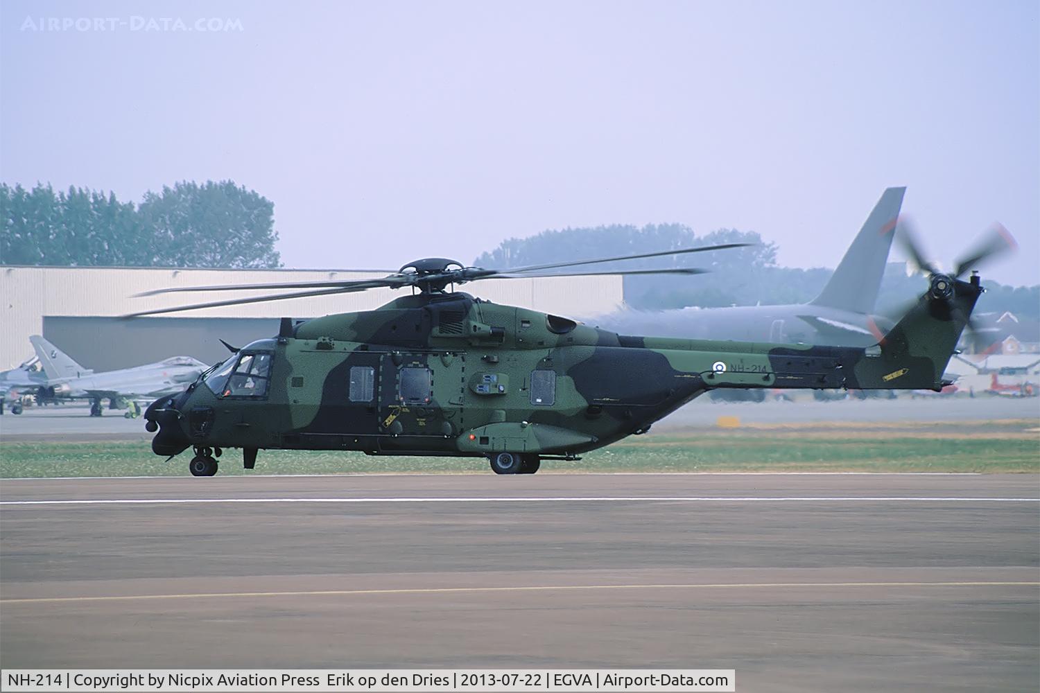 NH-214, 2011 NHI NH-90 TTH Caiman C/N 1211, NH-214 is a NH-90TTH of the Finnish AF.