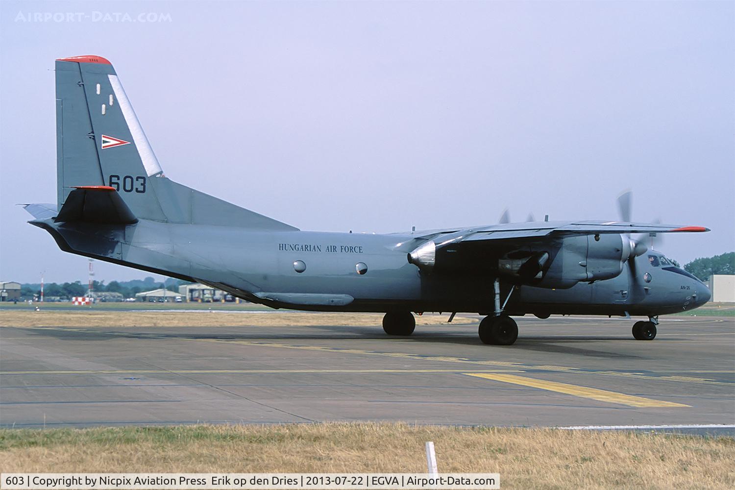 603, 1975 Antonov An-26 C/N 3603, Still going strong is this Hungary AF An-26