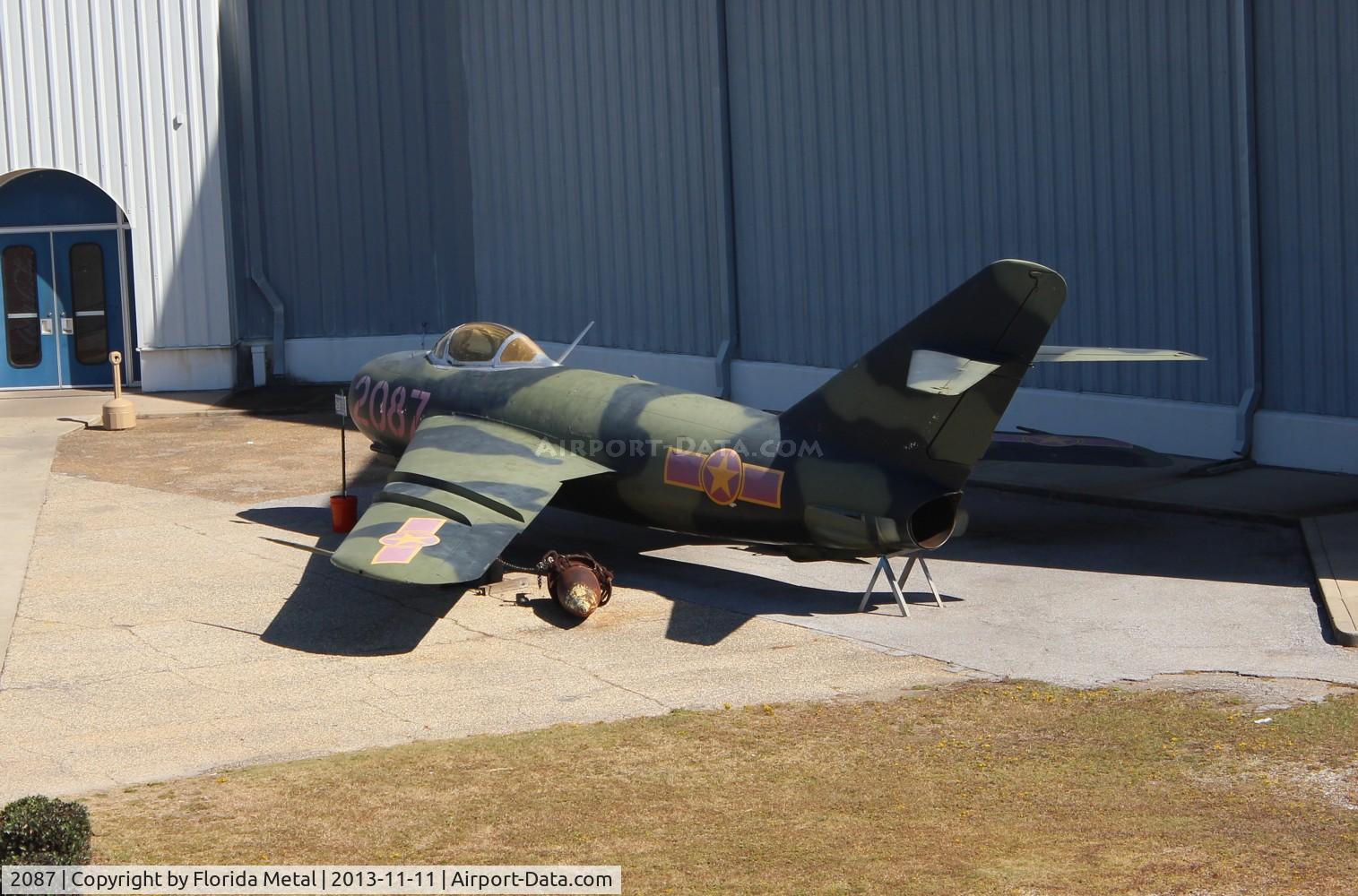 2087, Mikoyan-Gurevich MiG-17 C/N Not found 2087, Mig-17 at Battleship Alabama Museum
