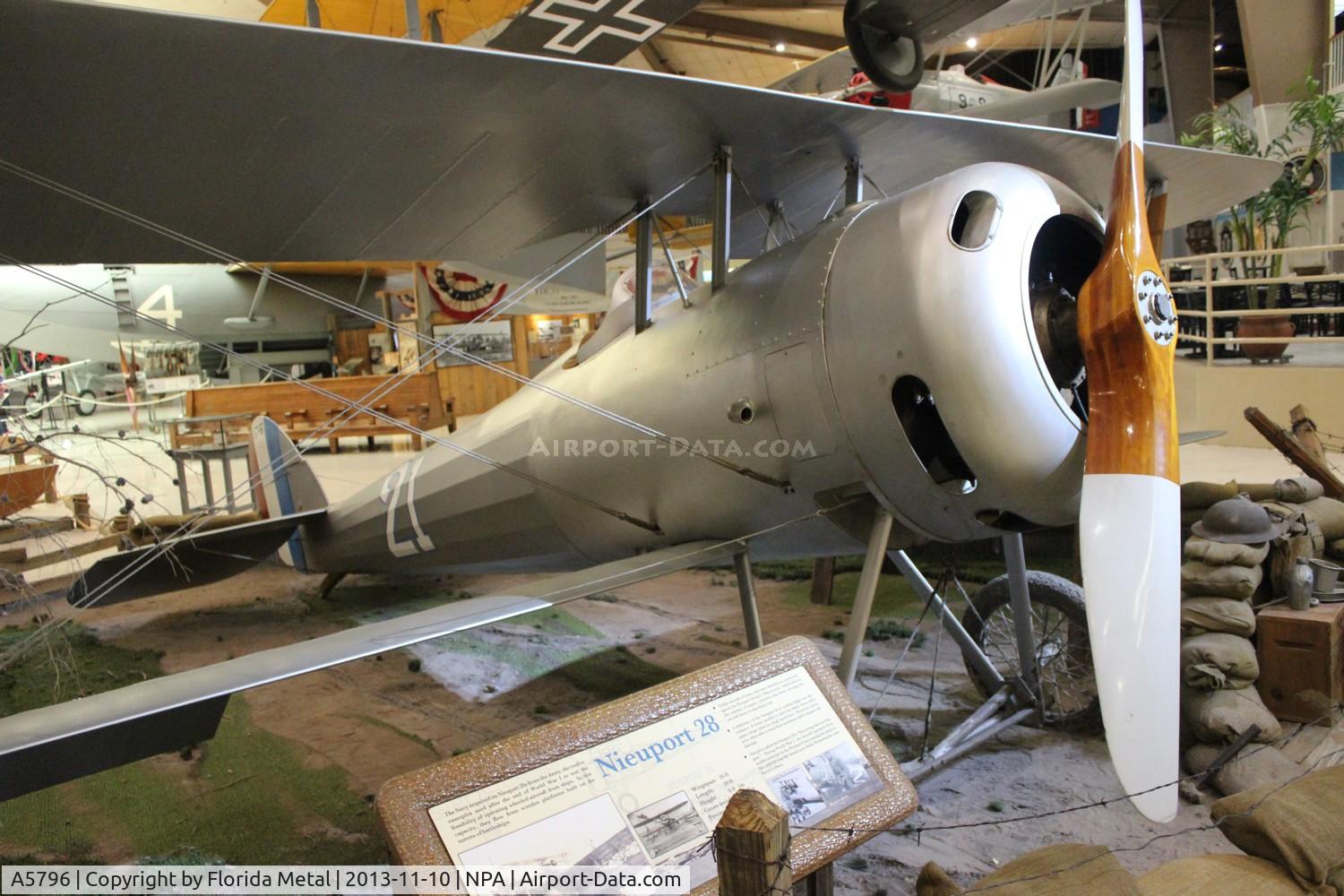 A5796, Nieuport 28 C.1 Bebe Replica C/N Not found 5796, Nieuport 28 C.1