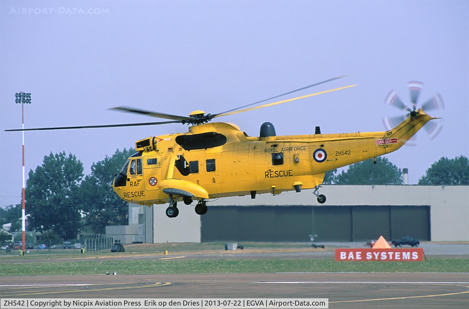 ZH542, Westland Sea King HAR.3A C/N WA1008, ZH542 leaving RAF Fairford after attending the RIAT-2013