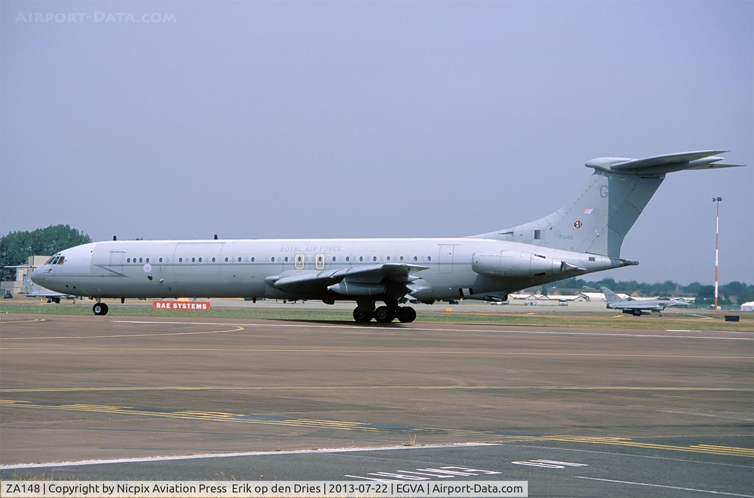 ZA148, 1967 Vickers VC10 K.3 C/N 883, For the last time to be seen at the RIAT, due to be inactivated,  was VC-10 K.3 ZA148