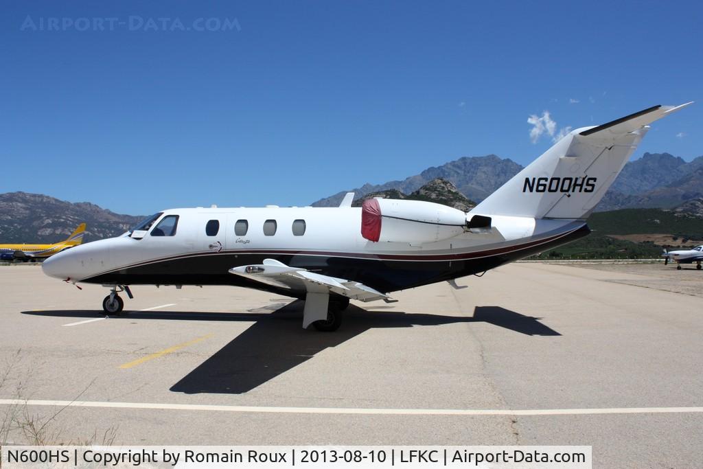 N600HS, 1995 Cessna 525 CitationJet CJ1 C/N 525-0089, Parked