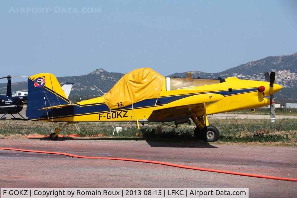 F-GOKZ, Ayres S-2R T34 C/N 6032, Parked