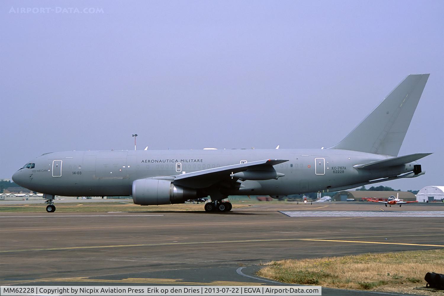 MM62228, 2006 Boeing KC-767A C/N 33688, Italy AF KC-767A was one of the largest participants in the RIAT-2013