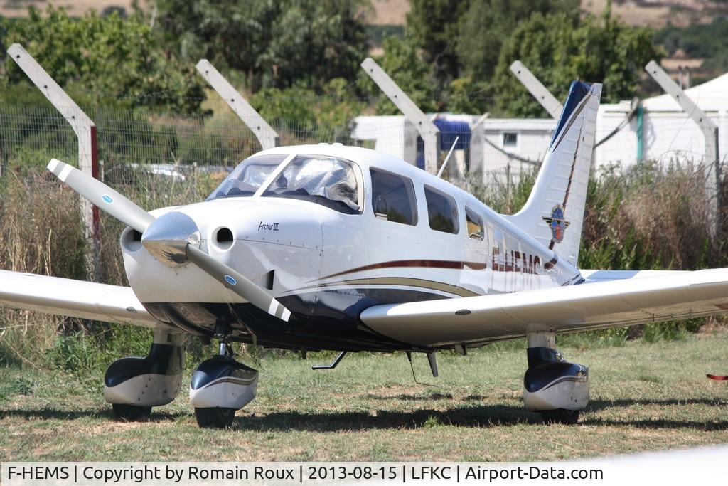 F-HEMS, Piper PA-28-181 Archer III C/N Not found F-HEMS, Parked