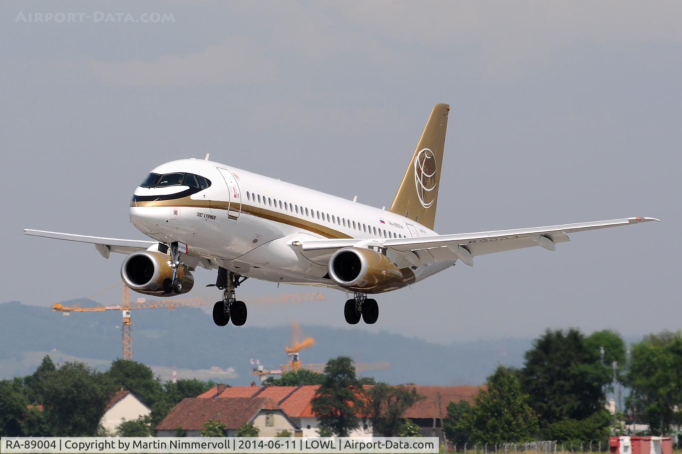 RA-89004, 2011 Sukhoi SuperJet 100-95B C/N 95012, Center-Yug