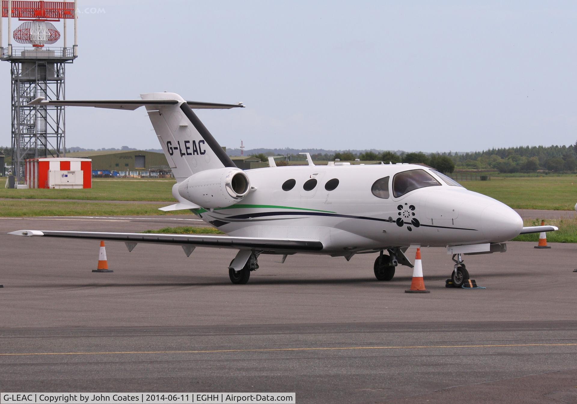 G-LEAC, 2008 Cessna 510 Citation Mustang Citation Mustang C/N 510-0075, At CSE