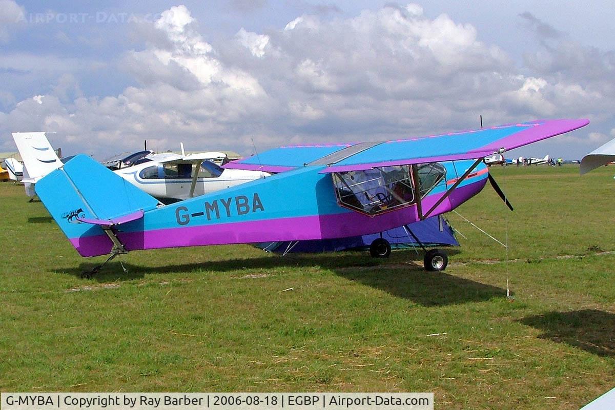 G-MYBA, 1992 Rans S-6ESD Coyote II C/N PFA 204-12210, Rans S.6 Coyote II [PFA 204-12210] Kemble~G 18/08/2006