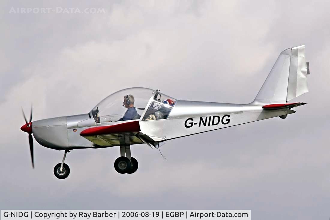 G-NIDG, 2000 Aerotechnik EV-97 Eurostar C/N PFA 315-13580, Evektor EV-97 Eurostar [1999-0609] Kemble~G 19/08/2006