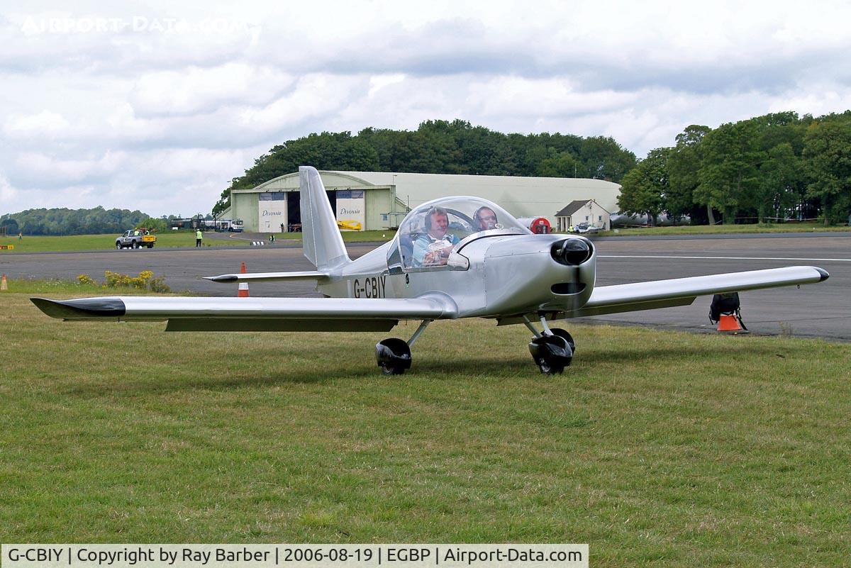 G-CBIY, 2002 Aerotechnik EV-97 Eurostar C/N PFA 315-13846, Aerotechnik EV-97 Eurostar [2001-1138] Kemble~G 19/08/2006
