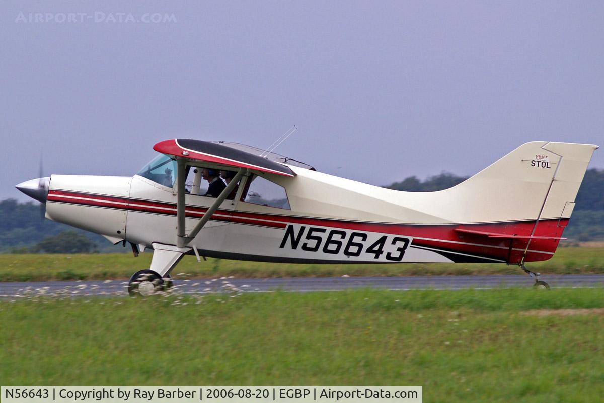 N56643, Maule M-5-180C C/N 8086C, Maule M-5-180C [8086C] (Southern Aircraft Consultancy) Kemble~G 20/08/2006