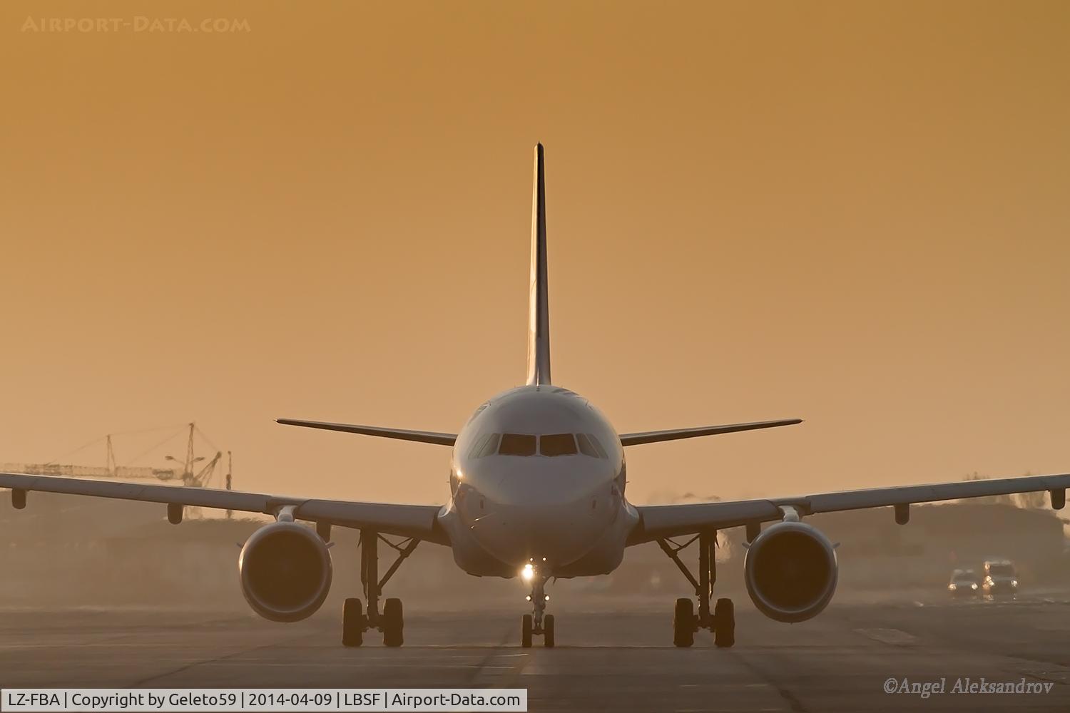 LZ-FBA, 2008 Airbus A319-112 C/N 3564, TWY N