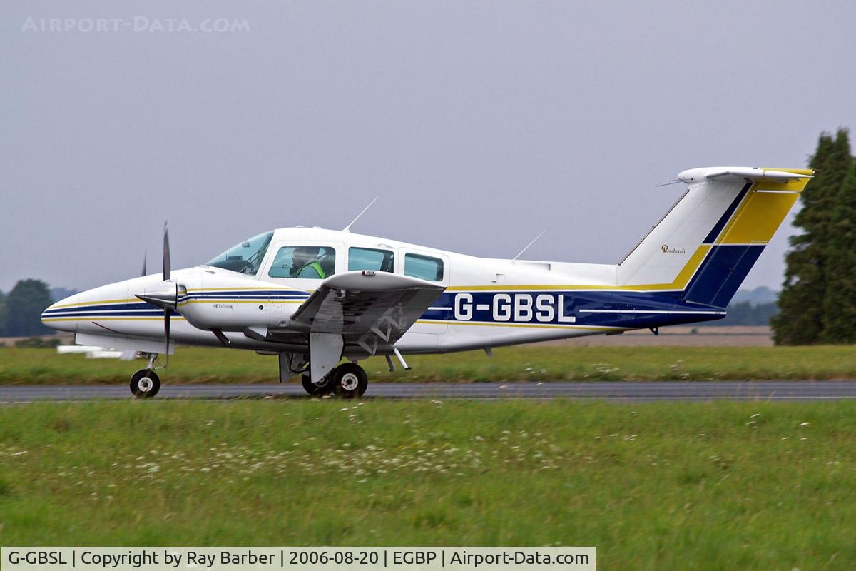 G-GBSL, 1979 Beech 76 Duchess C/N ME-265, Beech 76 Duchess [ME-265] Kemble~G 20/08/2006