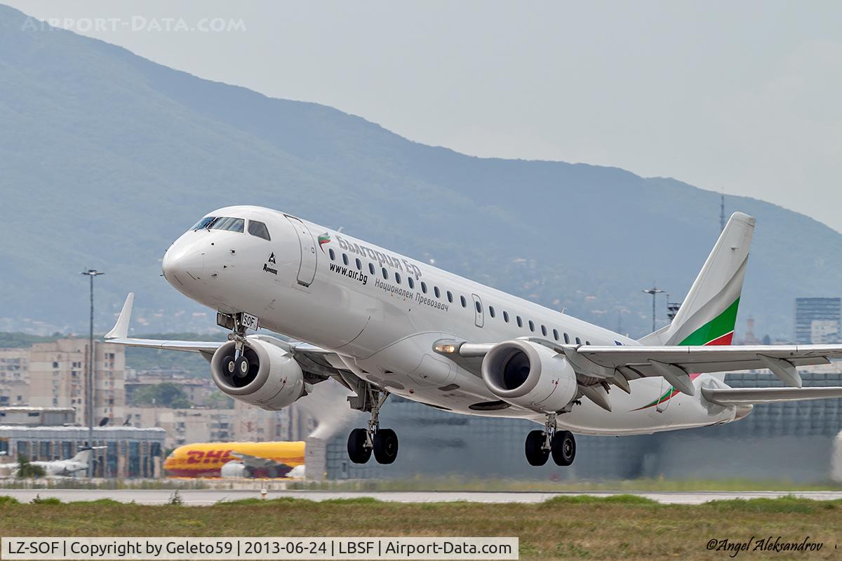 LZ-SOF, 2012 Embraer 190AR (ERJ-190-100IGW) C/N 19000492, RWY 09